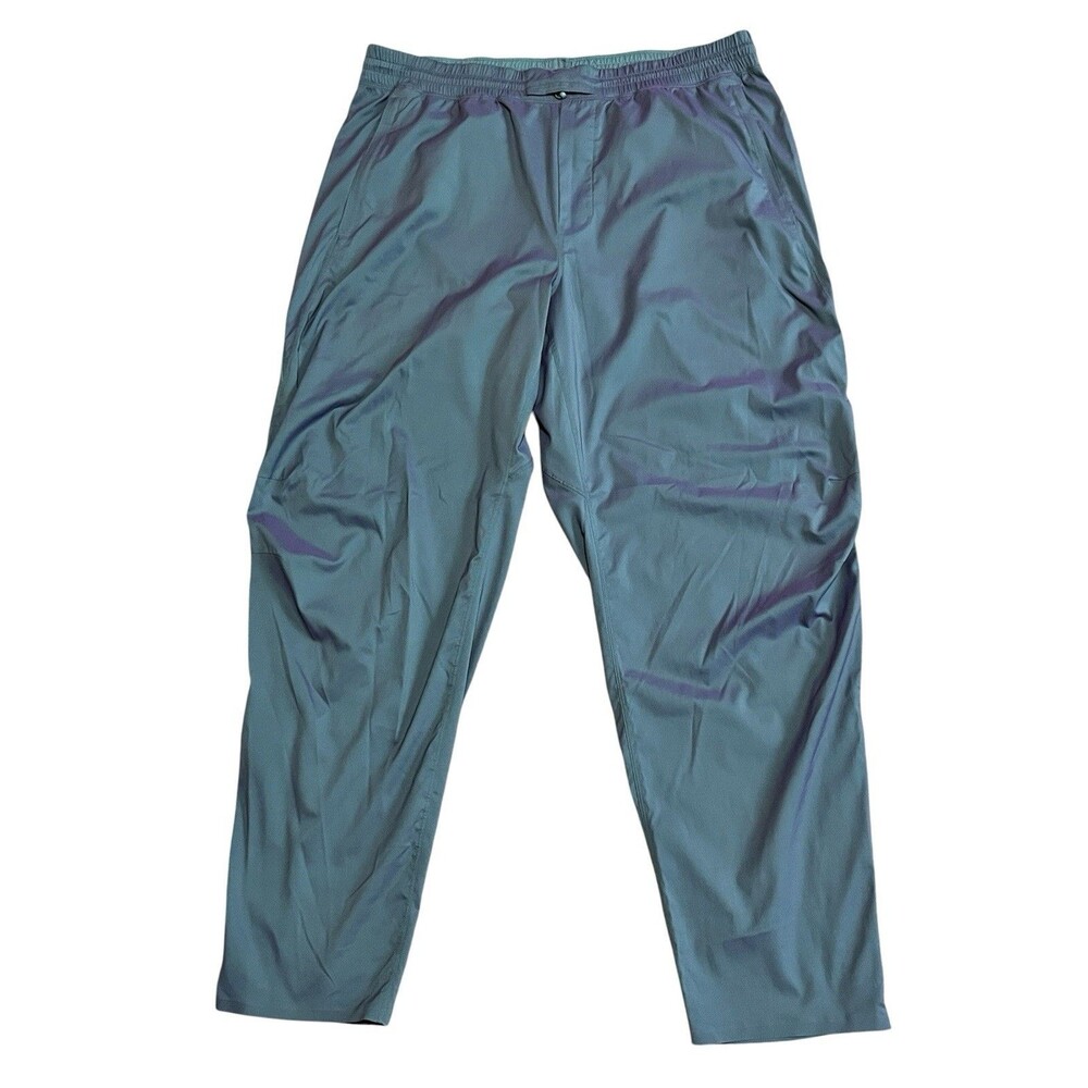 Lululemon Pace Breaker Track Pants Joggers Iridescent Teal Purple Men’s XXL EUC